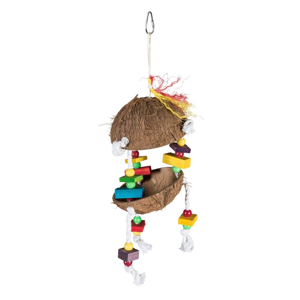 All Living Things® Coconut Hut Bird Toy