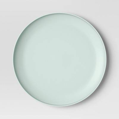 Room Essentials Plastic Dinner Plate Mint, 10.5 Inch