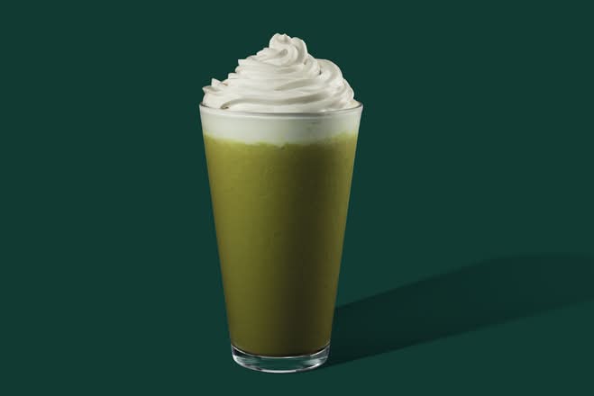 Pistacho Mocha Blanco Frappuccino