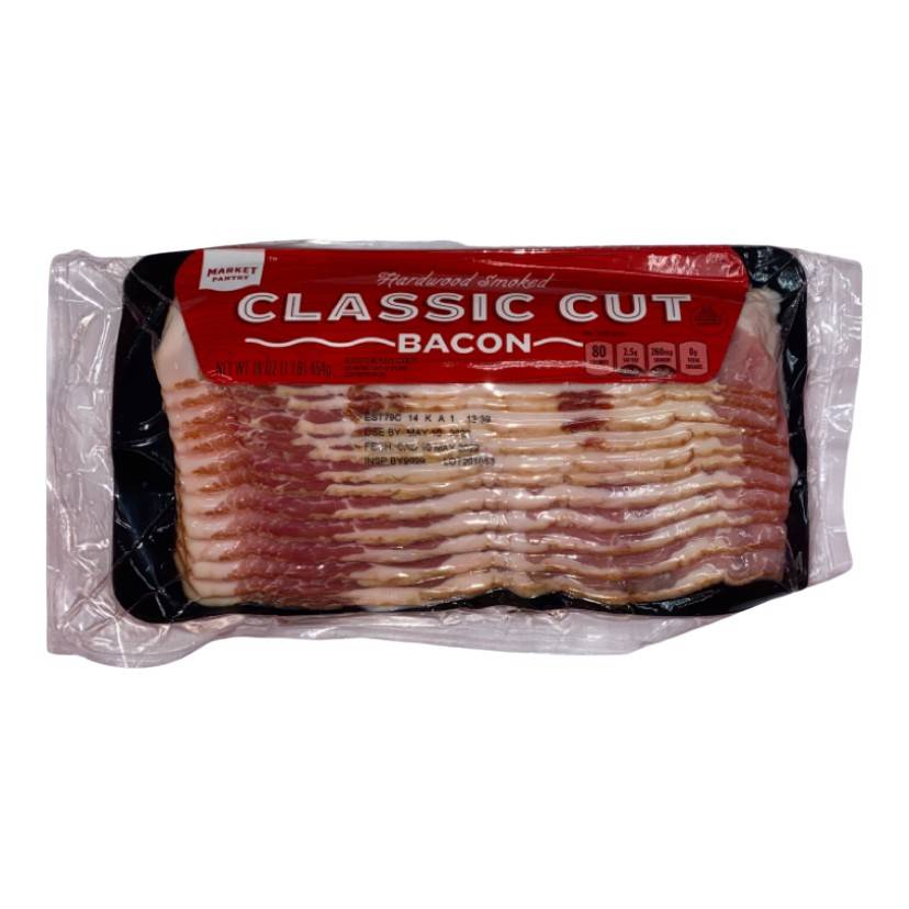 Hardwood Smoked Bacon - 16oz - Market Pantry™