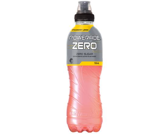 Powerade Zero Strawberry Lemon 750ml