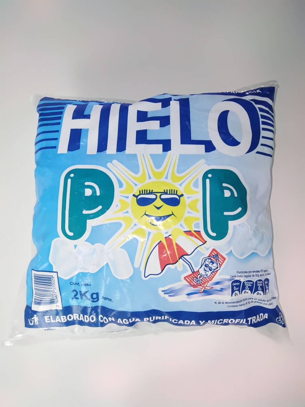 Pop hielo (bolsa 2 kg)