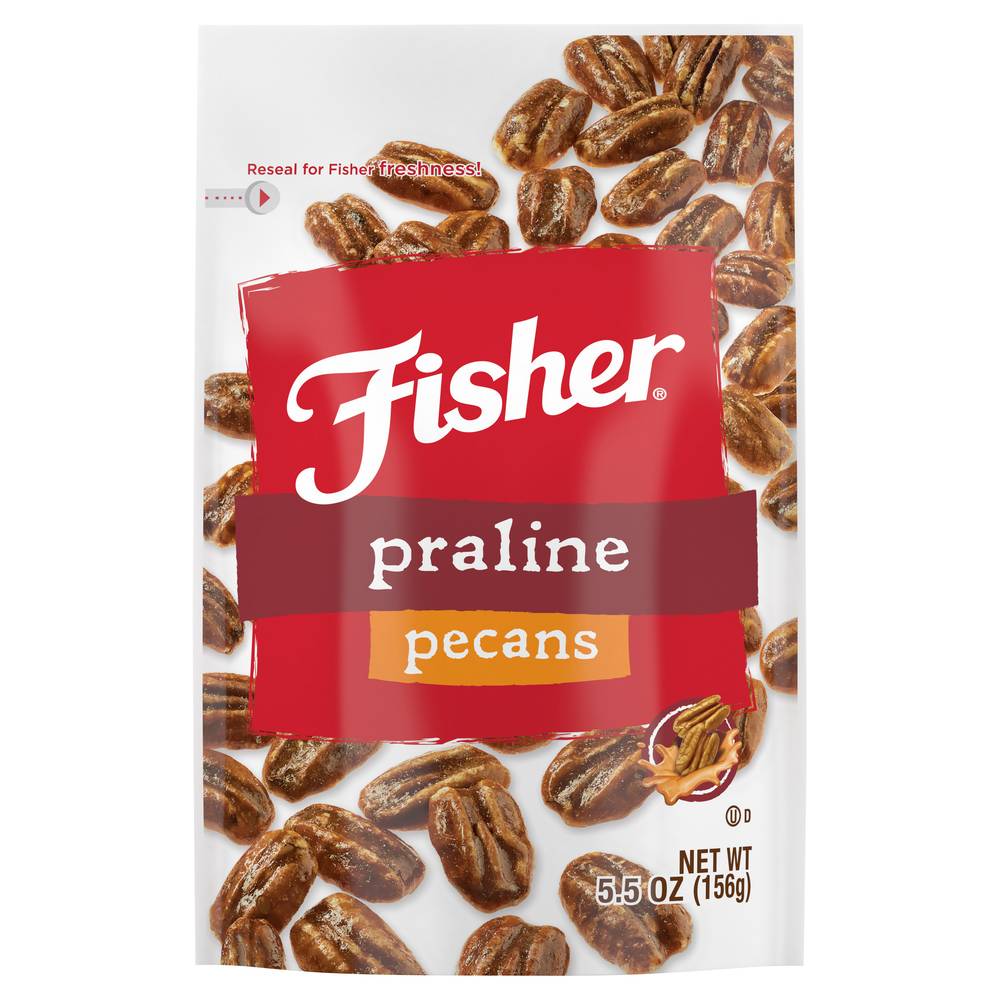 Fisher Praline Pecans (6 x 0.92 oz)