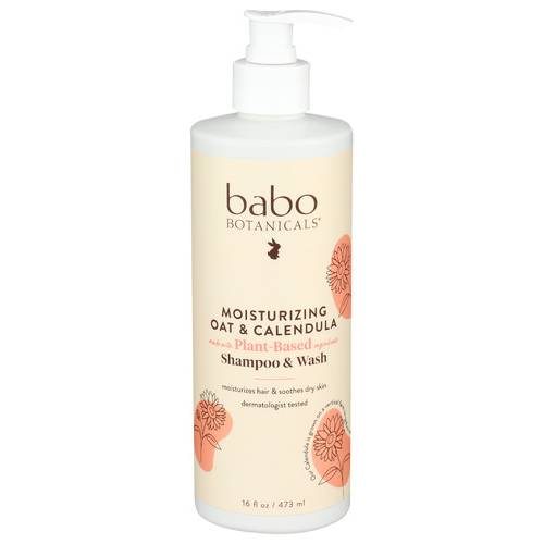 Babo Botanicals Moisturizing Baby Shampoo & Wash