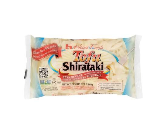 House Foods · Nouilles shirataki fettuccini sans gluten - Tofu shirataki fettuccine shaped noodles (226 g)