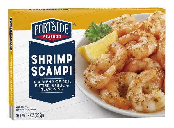 Portside Shrimp Scampi in a Blend Of Real Butter Garlic & Seasoning