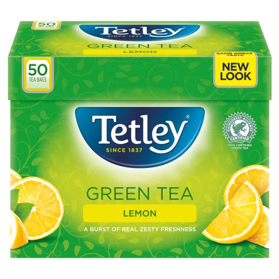 Tetley Green Tea Tea Bags (99.79 g) (lemon)