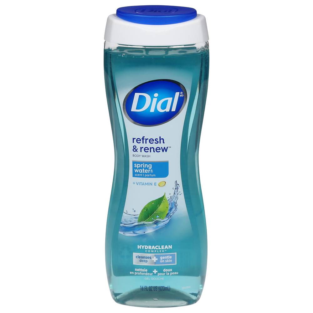 Dial Spring Water Hydrating Body Wash (16 fl oz)