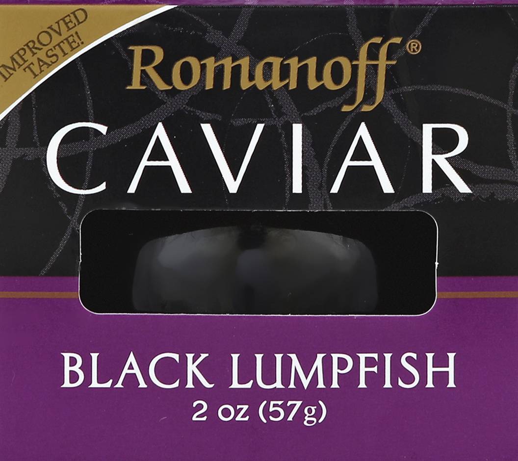 Romanoff Black Lumpfish Caviar (2 oz)