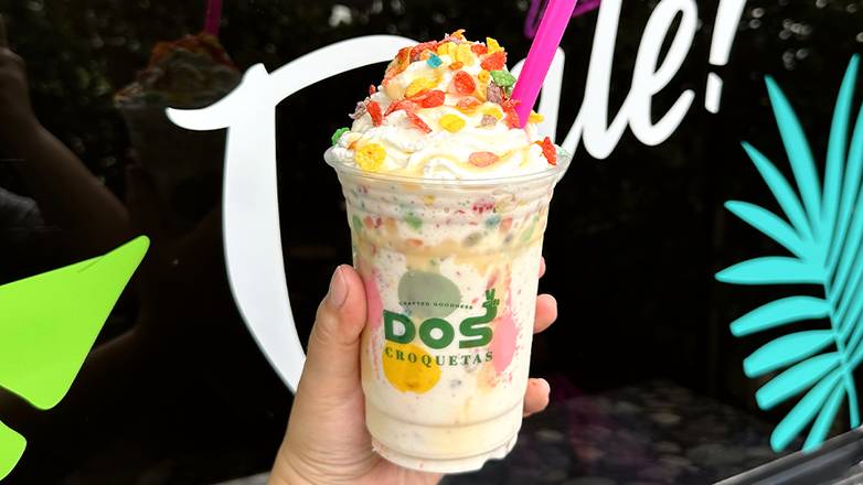 Order Fruity pebbles shake food online from Dos Croquetas store, Medley on bringmethat.com