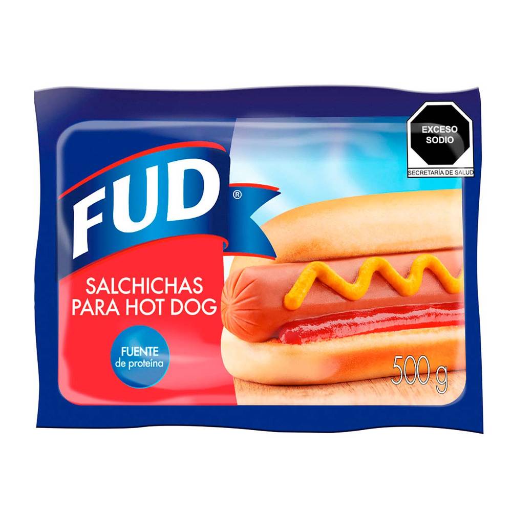 FUD · Salchichas para hot dog (500 g)