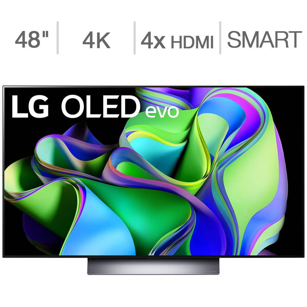LG 48" Class - OLED C3 Series - 4K UHD OLED TV -  Allstate 3-Year Protection Plan Bundle Included