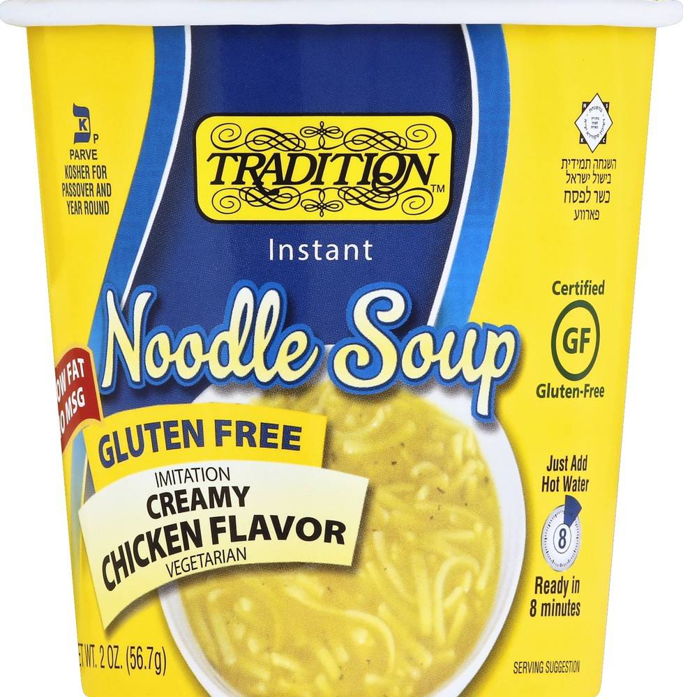Tradition Creamy Chicken Flavour Noodle Soup Gluten Free Delivery