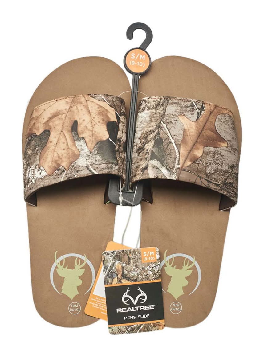 Realtree Men'S Slide Sandal S/M (9-10) Camouflage