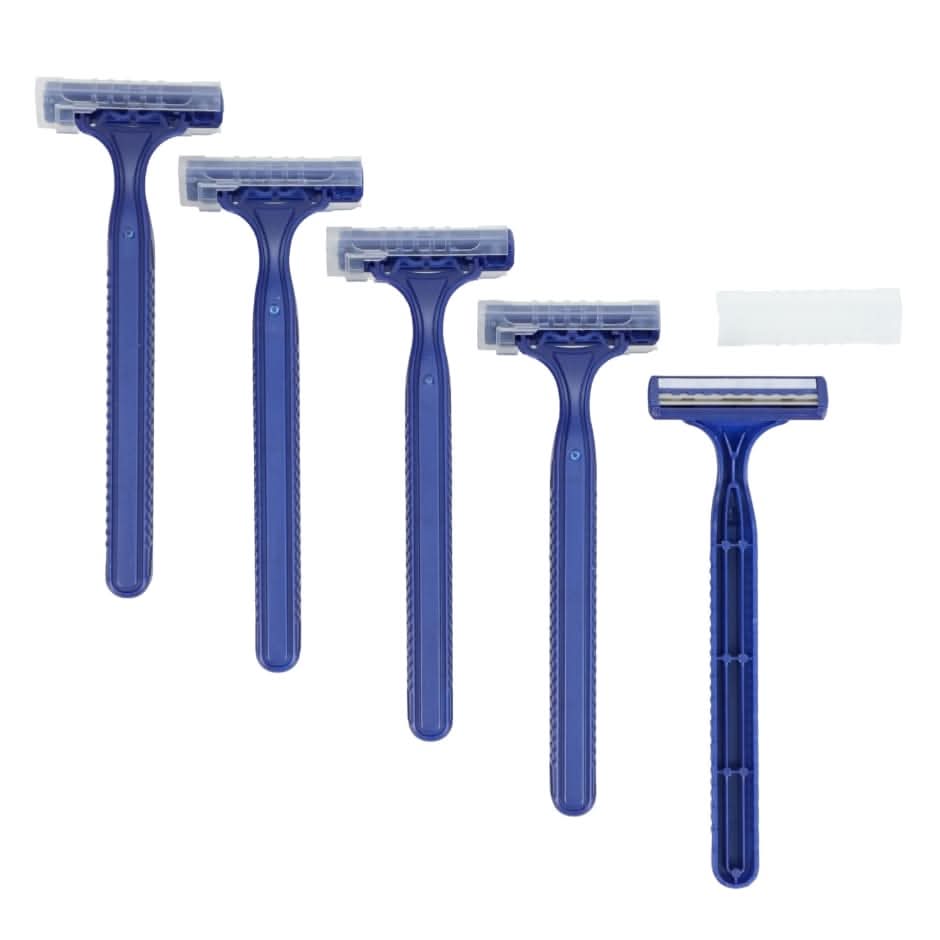 Family Flex Twin Blade Disposable Razors (5 ct)