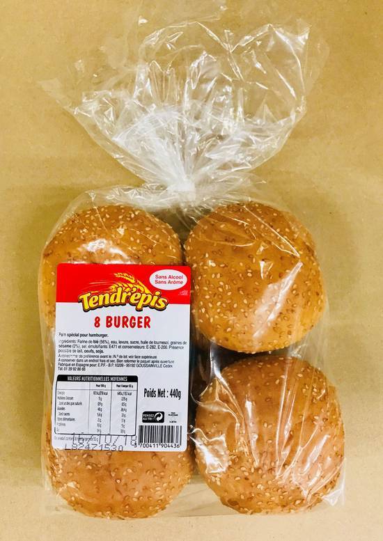 8 hamburger sans alcool