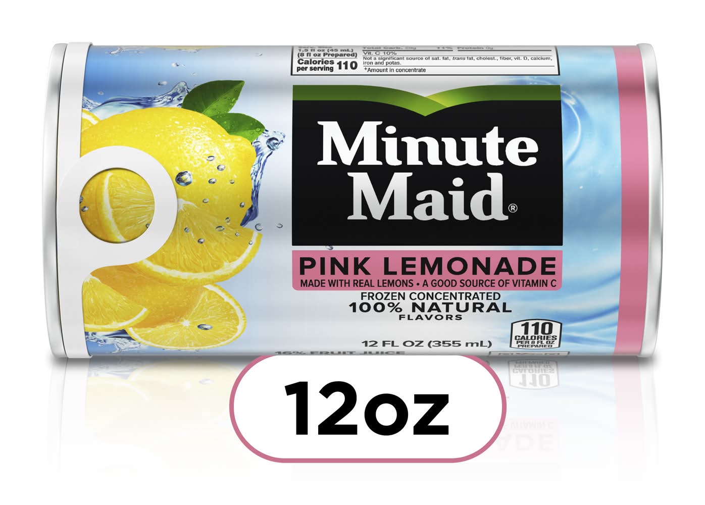 Minute Maid Pink Lemonade (12 ct, 12 oz)