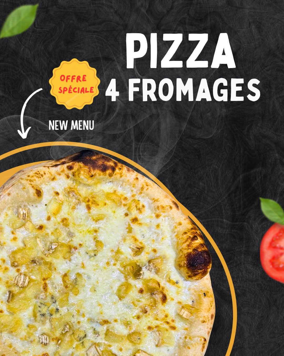 Pizza Quatre Fromages 🧀