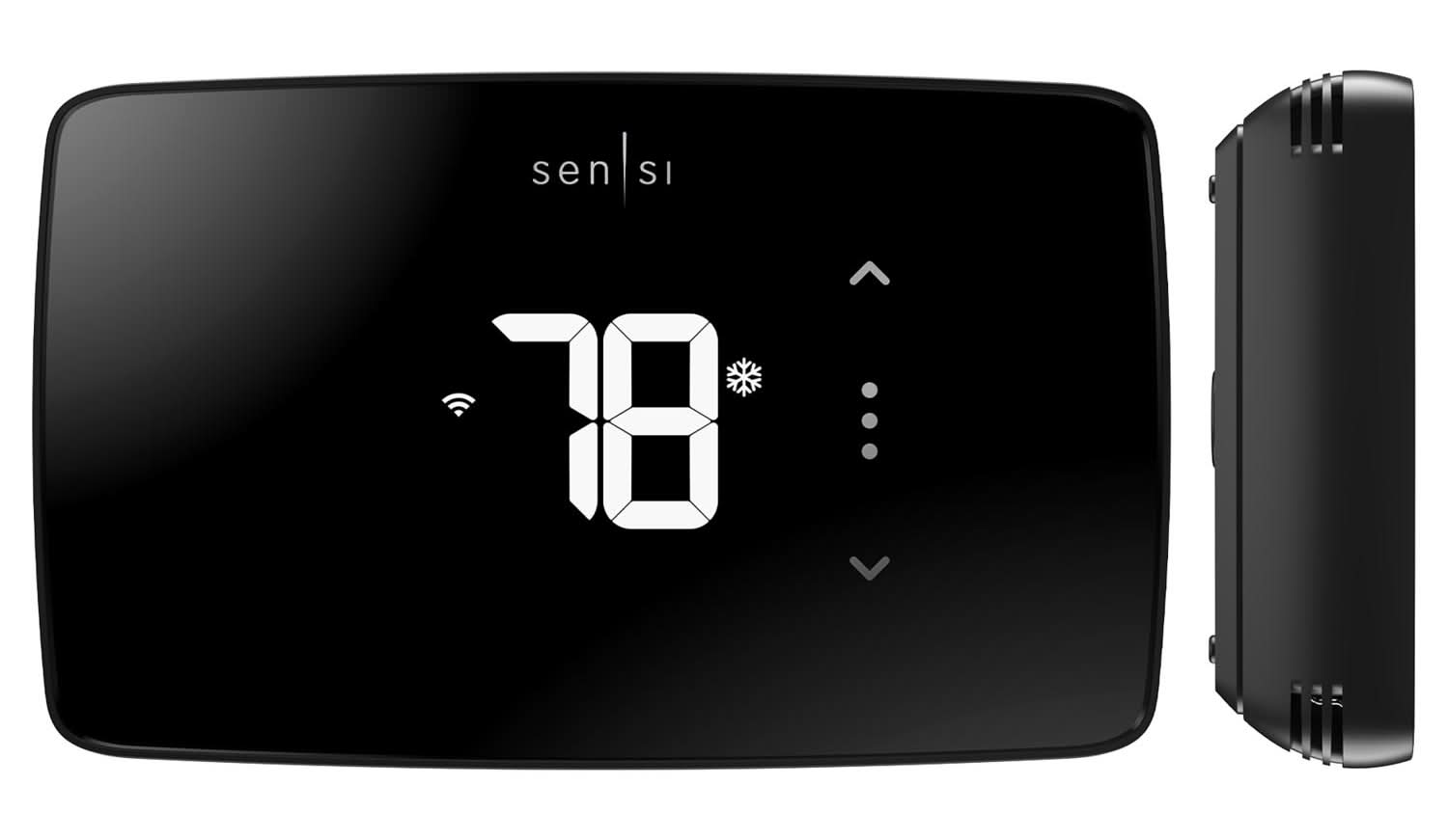 Copeland Sensi Built In Wifi Heating And Cooling Push Buttons Programmable Thermostat