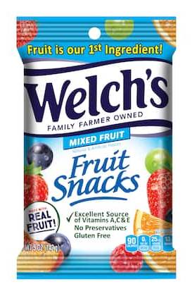 Welch's Fruit Snacks, Mixed Fruit (5 oz)