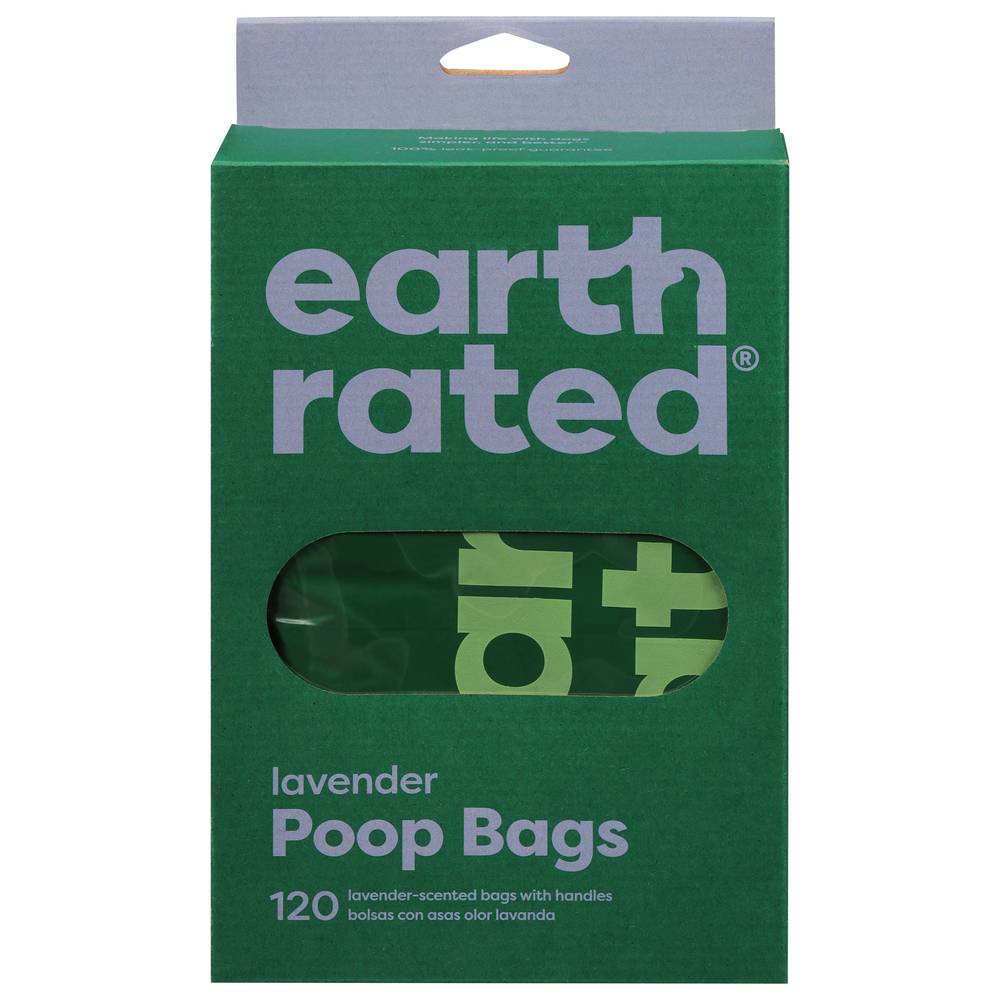 Earth Rated Scented Poop Bags Handle Bags (120 ct)