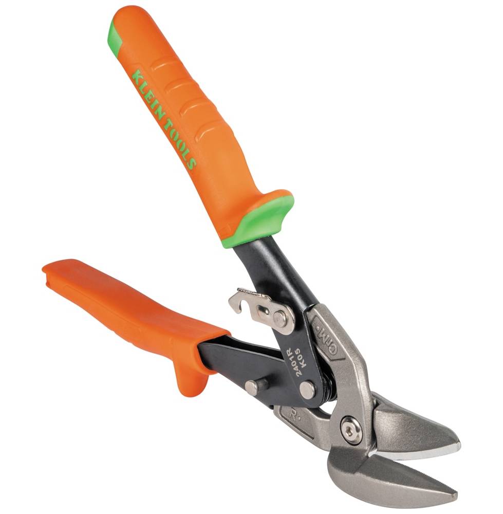 Klein Tools Offset Right-Cutting Aviation Snips | 2401R
