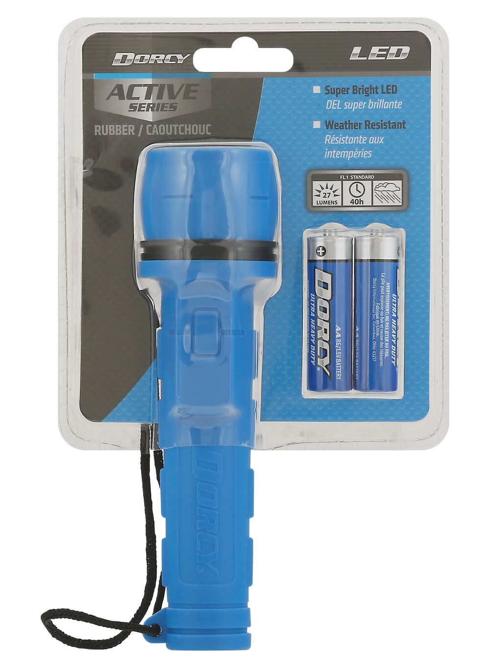 Dorcy Rubber Led Active Series Flashlight