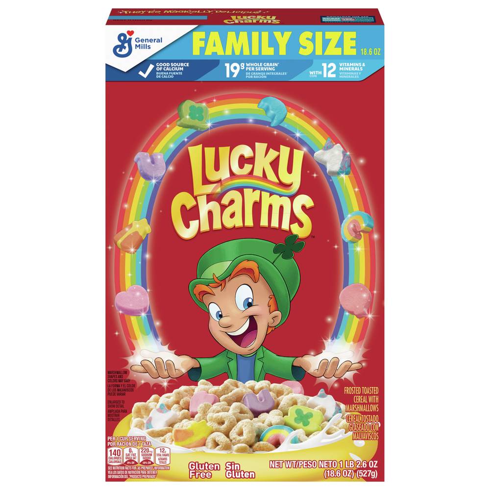 Lucky Charms Cereals (18.6 oz)