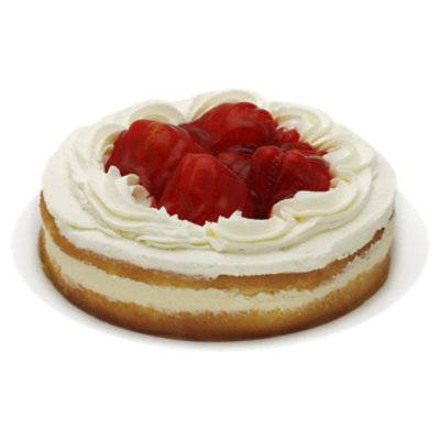 Safeway Strawberry Boston White Cake