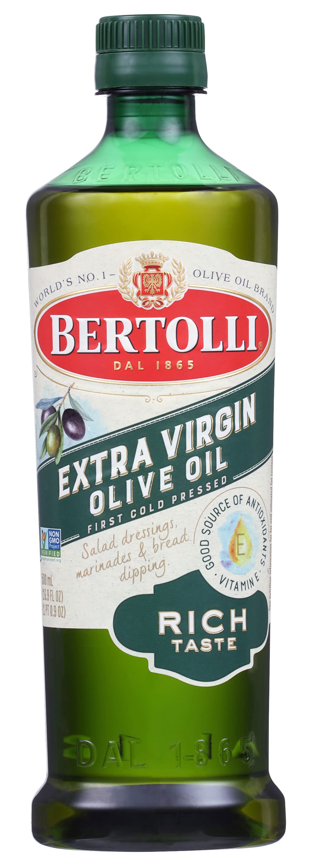 Bertolli Extra Virgin Olive Oil, Rich (16.9 fl oz)