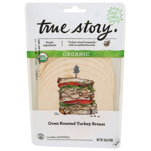 True Story Organic Oven Roasted Turkey Breast