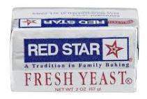 Red Star Wet Bakers Yeast - 1 lb (20 Units per Case)