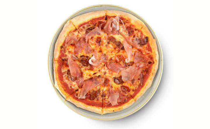 Picante carne pizza