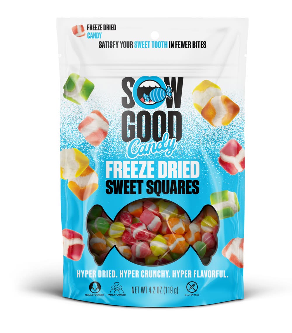 Sow Good™ Freeze Dried Sweet Squares Candy 4.2oz