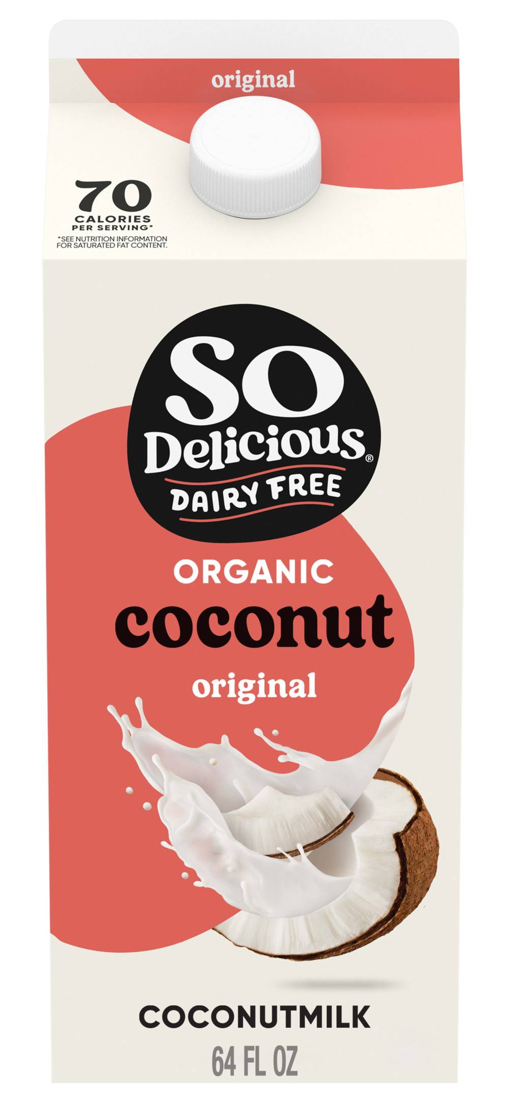 So Delicious Organic Dairy Free Coconutmilk (1.89 L)