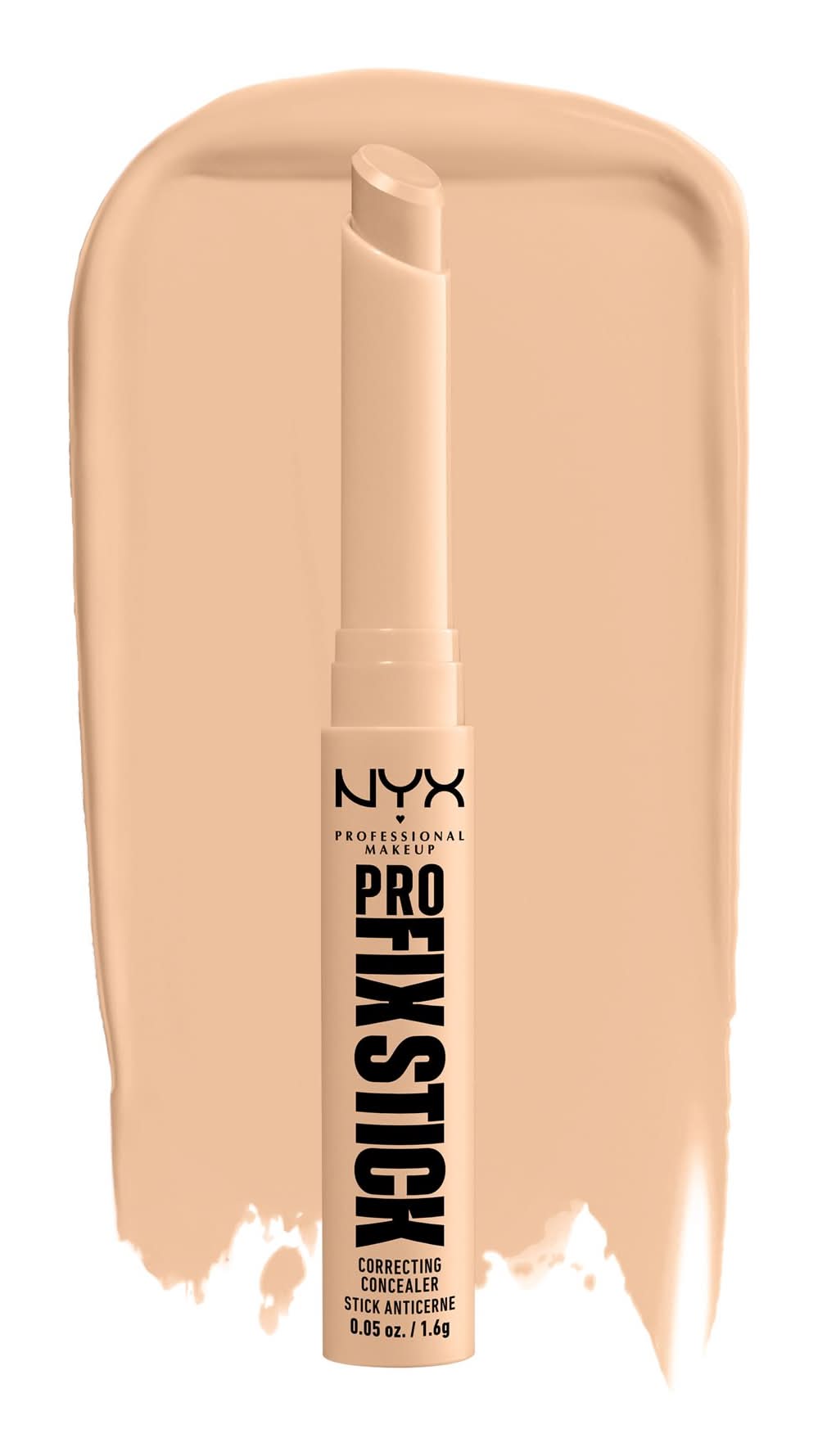 NYX Professional Makeup Color Correcting Pro Fix Concealer Stick, 05 Vanilla (0.05 oz)