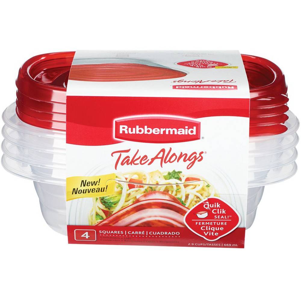 Rubbermaid Takealongs Sandwich Container