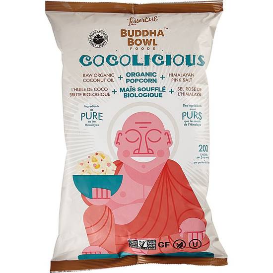 Lesser Evil Organic Buddha Bowl Popcorn (140 g)
