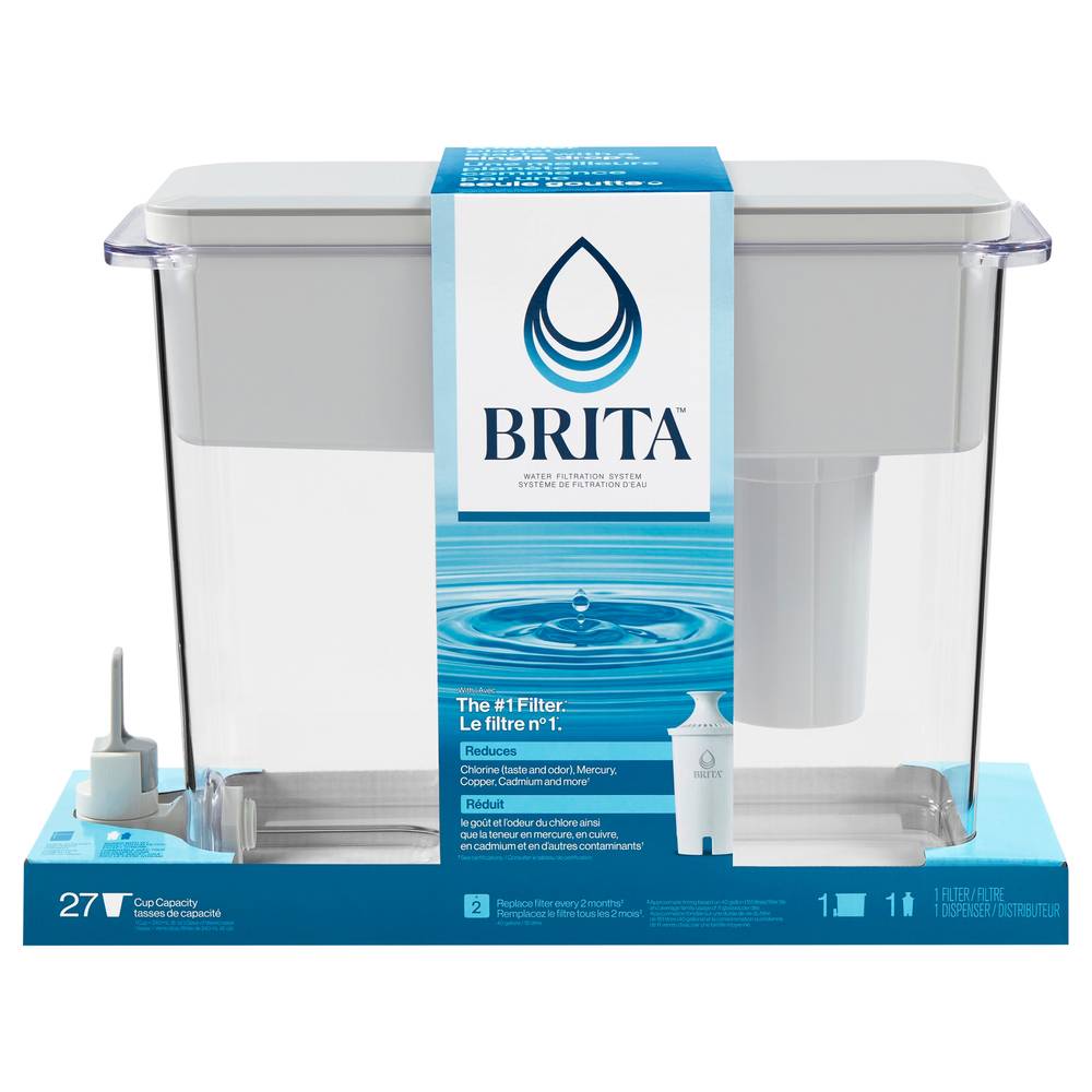 Brita 18 Cup Gray Ultramax Water Filter Dispenser