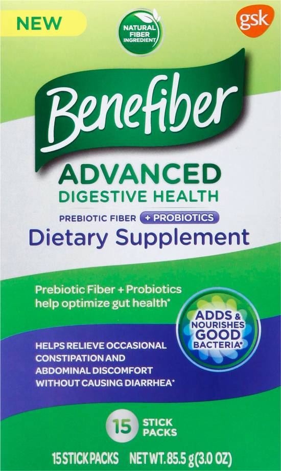 Benefiber Advanced Digestive Health Stick packs (15ct)