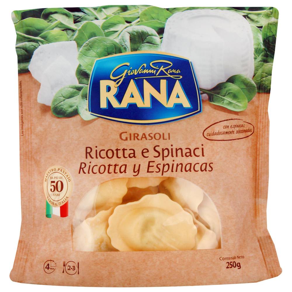 Rana · Girasoli ricotta y espinacas (250 g)