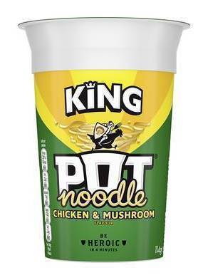 Pot Noodle Chicken & Mushroom King Pot 114g