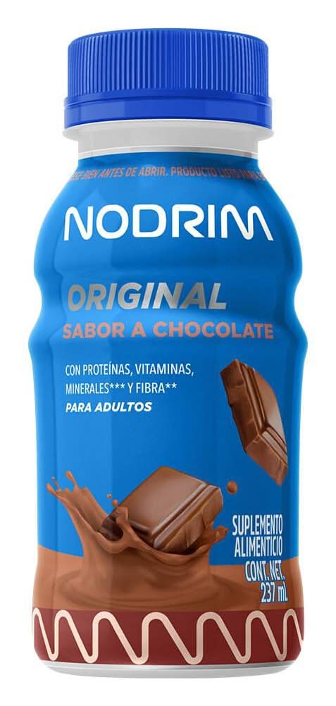 Nodrim · Suplemento alimenticio, chocolate