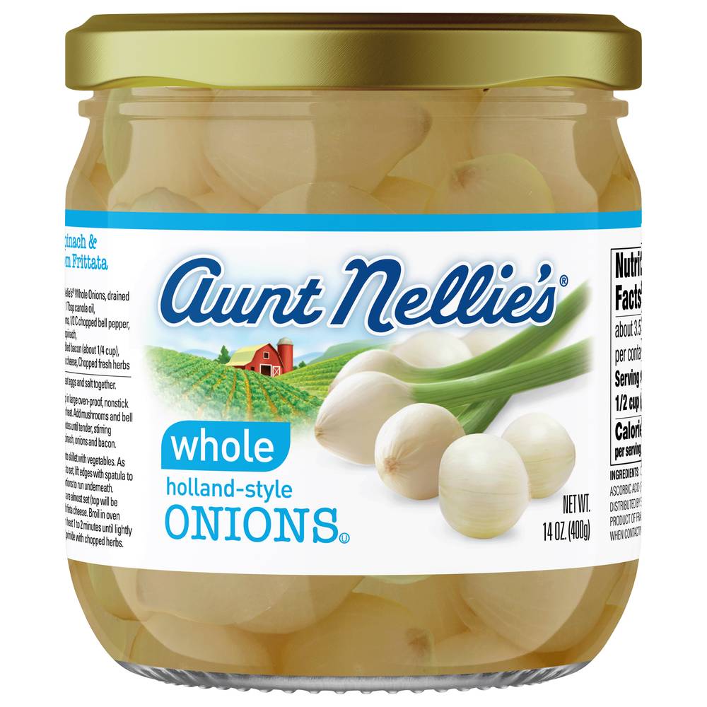 Aunt Nellie's Whole Holland-Style Onions (14 oz)