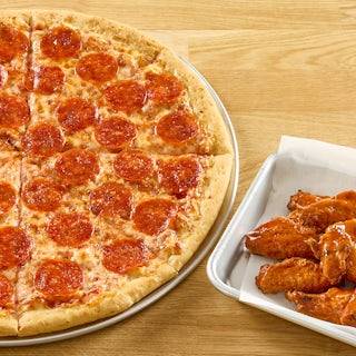 Pizza + Wings