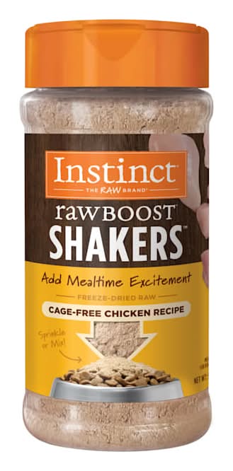 Instinct Raw Boost Shakers Chicken Freeze-Dried Dog Food Topper, 5.5 oz.