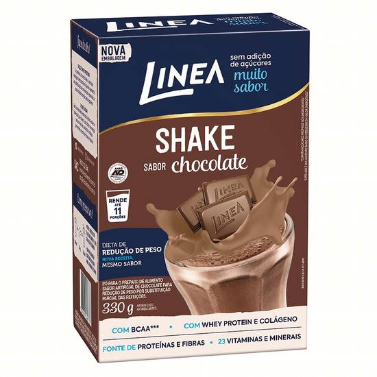 Linea shake em pó chocolate zero açúcar (400g)