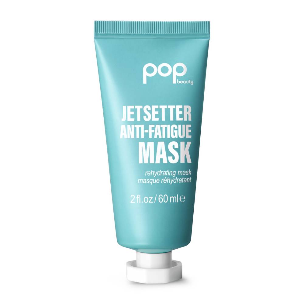 POP Beauty Jetsetter Anti-Fatigue Rehydrating Mask, 2 OZ