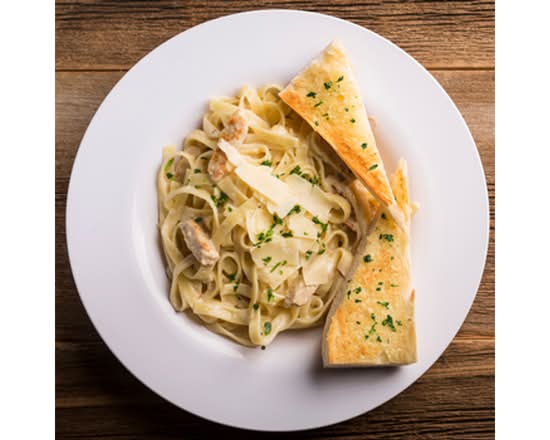 Fettuccine Alfredo with Grilled Chicken
