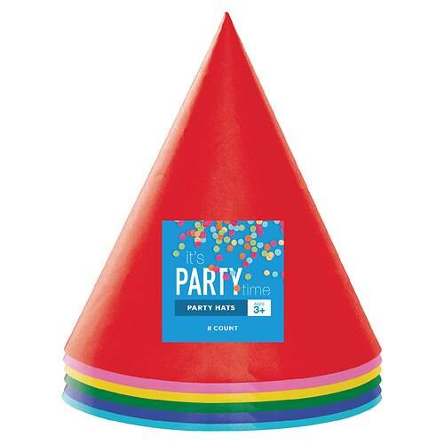 Festive Voice Party Hats - 8.0 ea